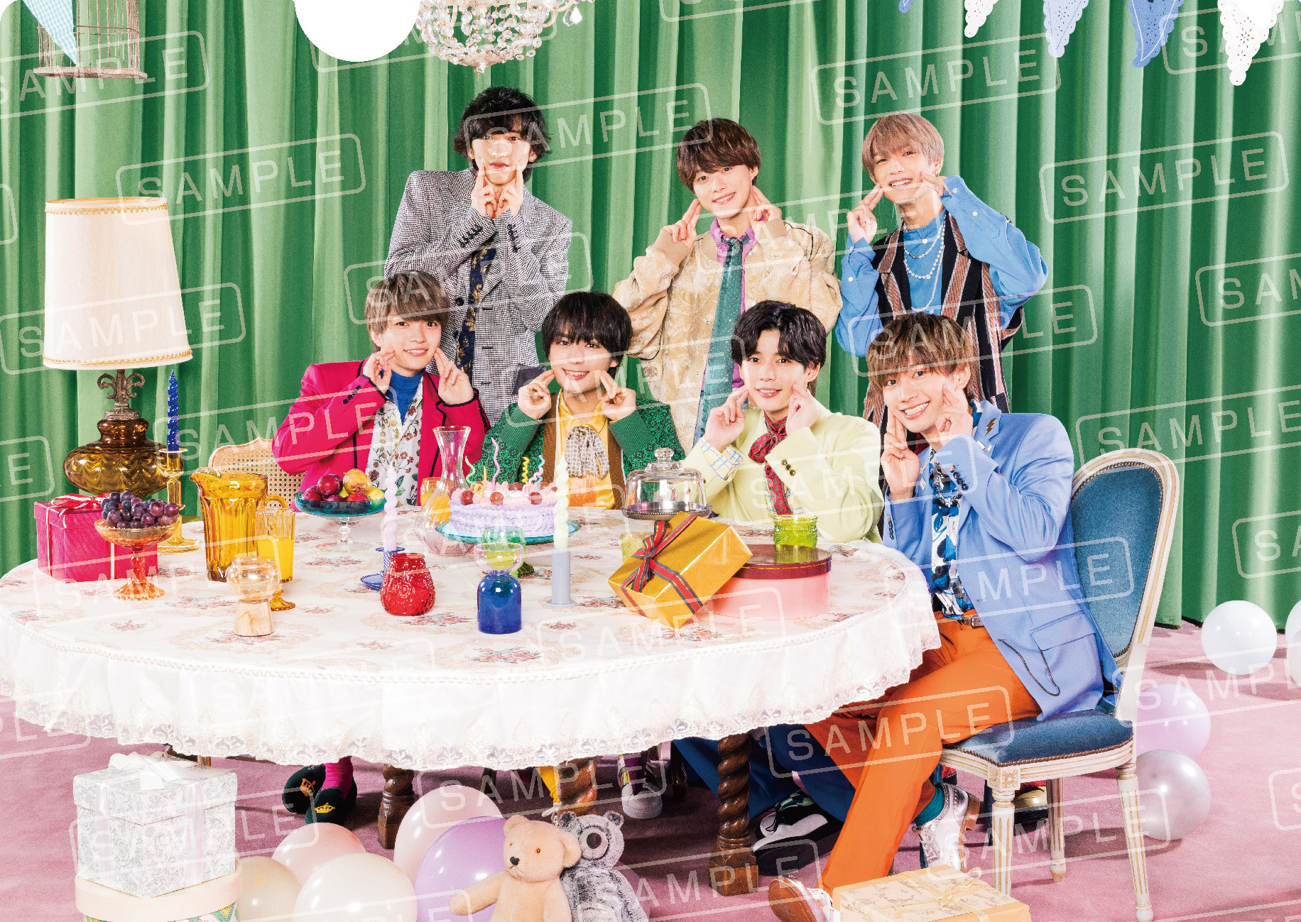 なにわ男子 3rd Single「ハッピーサプライズ」初回限定盤②・通常盤